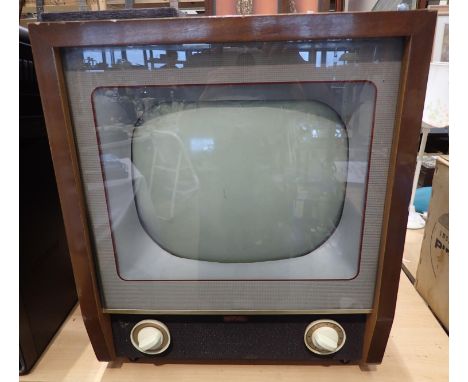 Vintage Murphy Radio 1950s television with 12 inch screen, no remote. Not available for in-house P&amp;P, contact Paul O'Hea 