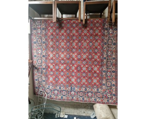 FINE NORTH WEST PERSIAN VARAMIN CARPET 285CMS X 195CMS