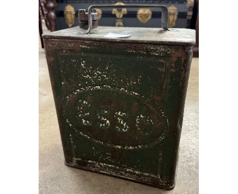 A vintage Esso oil can 