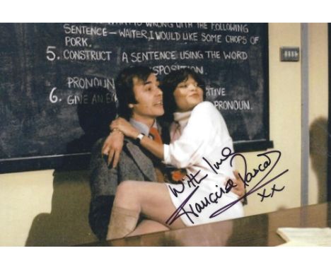 Actor, Françoise Pascal signed 6x4 colour photograph. Pascal (born 14 October 1949) is a British actress, singer, dancer, fas