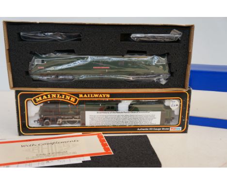 Main line railways engine together with a Heljan engine both boxed with coas  