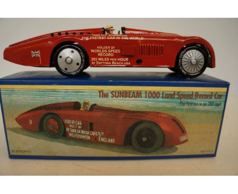 Sunbeam 1000 model vehicle boxed with key 28 cm wide  