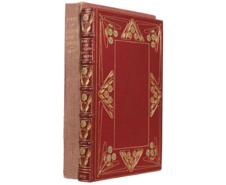 Kelliegram Binding. Goldsmith (Oliver). The Poems, edited by Robert Aris Willmott, new edition, London: George Routledge and 