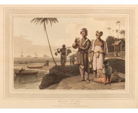 Daniell (Thomas and William). A Picturesque Voyage to India by the way of China, London: Thomas Davison for Longman, Hurst, R