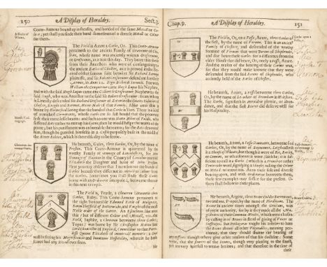 Guillim (John). A Display of Heraldrie: Manifesting a more easier access to the knowledge thereof than hath been hitherto pub