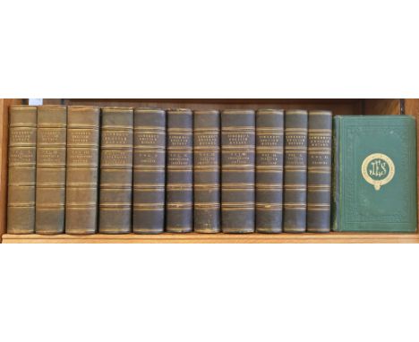 Sowerby (John Edward). English Botany; or coloured figures of British Plants, edited by John T. Boswell Syme, 11 volumes (of 