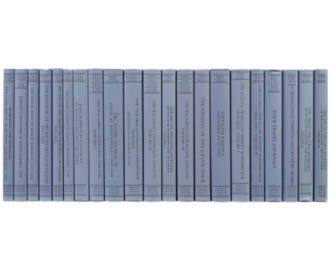 Hakluyt Society publications, 86 volumes, Second Series (65 volumes) and Third Series (21 volumes), circa 1960 - 2009, plates