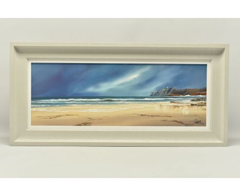 PHILIP GRAY (IRELAND 1959) 'MOMENTS TO LIVE FOR', an artist's proof print on board, depicting a coastal landscape, 14/20 with