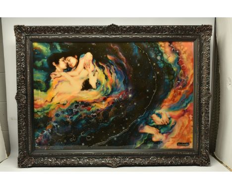 KERRY DARLINGTON (BRITISH 1974) 'ROMEO &amp; JULIET', a signed limited edition 3D print, 122/150 with certificate, approximat