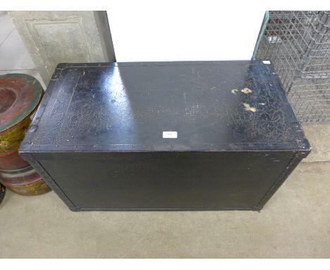 A military ammunition box