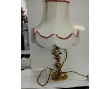 Brass Table Lamp 