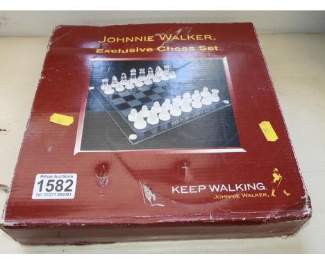 Glass Chess Set 