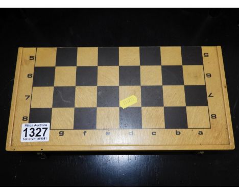 Draughts and Chess Set 