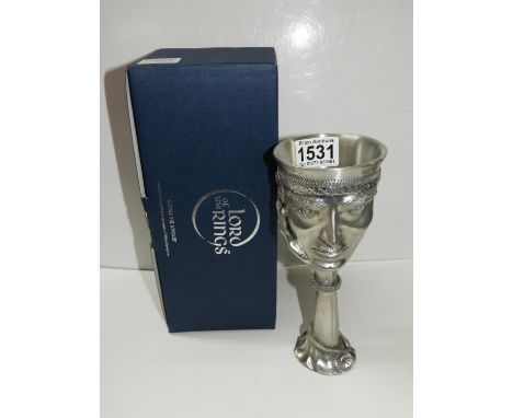 Boxed Royal Selangor Lord of the Rings Goblet - Celeborn 