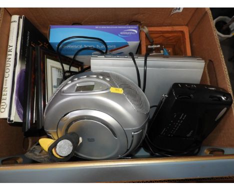 Box of Misc - Digital Camera, CD Player etc 