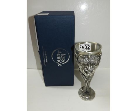 Boxed Royal Selangor Lord of the Rings Goblet - Orc 
