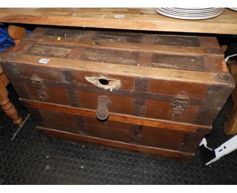 Wood Bound Trunk 