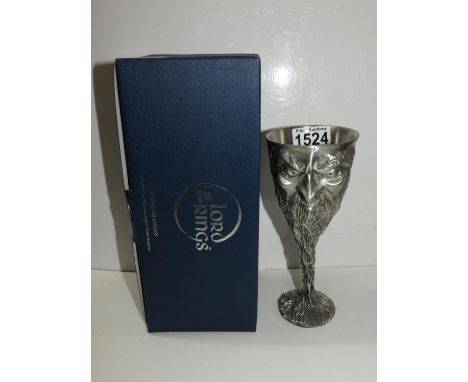 Boxed Royal Selangor Lord of the Rings Goblet - Saruman