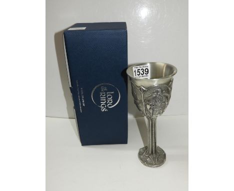 Boxed Royal Selangor Lord of the Rings Goblet - Ring 