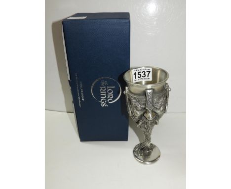 Boxed Royal Selangor Lord of the Rings Goblet - Gimli 
