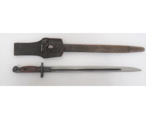 British Royal Air Force Marked SMLE Bayonet 17 inch, single edged blade with fuller. &nbsp;Forte with maker "Wilkinson" dated