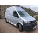 VOLKSWAGEN TRANSPORTER LWB HIGH ROOF WORKSHOP VAN - 119061 MILES - SPARES/REPAIRS DUE TO MOT FAILURE