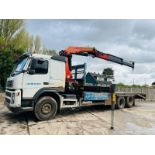 VOLVO FM9 300 8X2 LORRY C/W REMOTE CONTROL PALFINGER PK27002 CRANE