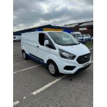 2019 68 FORD TRANSIT CUSTOM LWB PANEL VAN - 84K MILES - AIR CON - PLY LINED - EURO 6