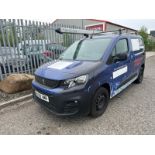 2019 69 PEUGEOT PARNTER PROFESSIONAL PANEL VAN - 50K MILES - EURO 6 - 3 SEATS - AIR CON