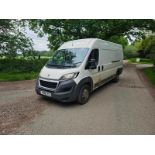 2018 18 PEUGEOT BOXER XLWB PANEL VAN - 118K MILES - EURO 6 - L4 MODEL - PLY LINED - AIR CON