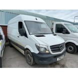 2018 18 MERCEDES SPRINTER PANEL VAN - 132K MILES - EURO 6 - 1 KEY