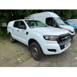 2016 16 FORD RANGER DOUBLE CAB PICK UP - 111K MILES - 4X4 - 1 KEY