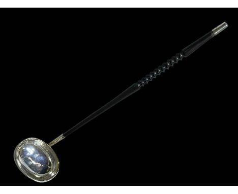 Silver tody ladle, Sheffield 1970.