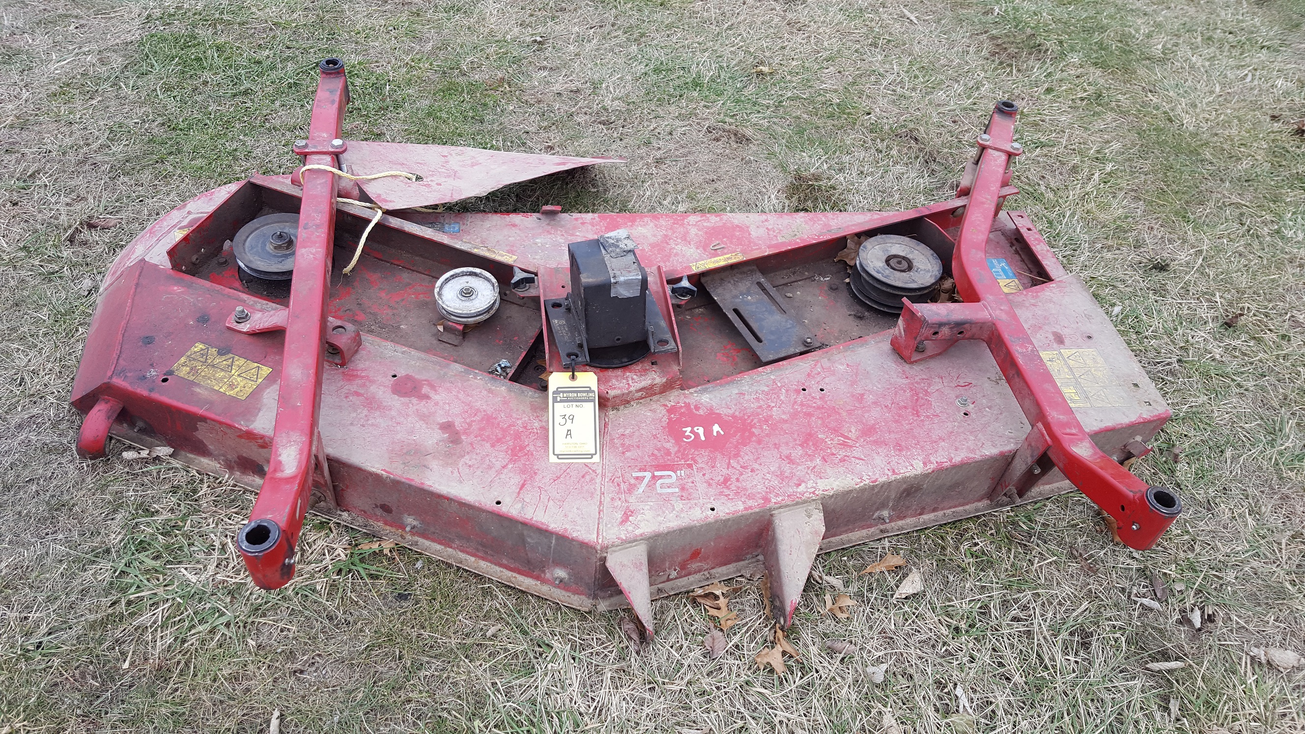 TORO 72'' MOWER DECK; S/N 30722260000359