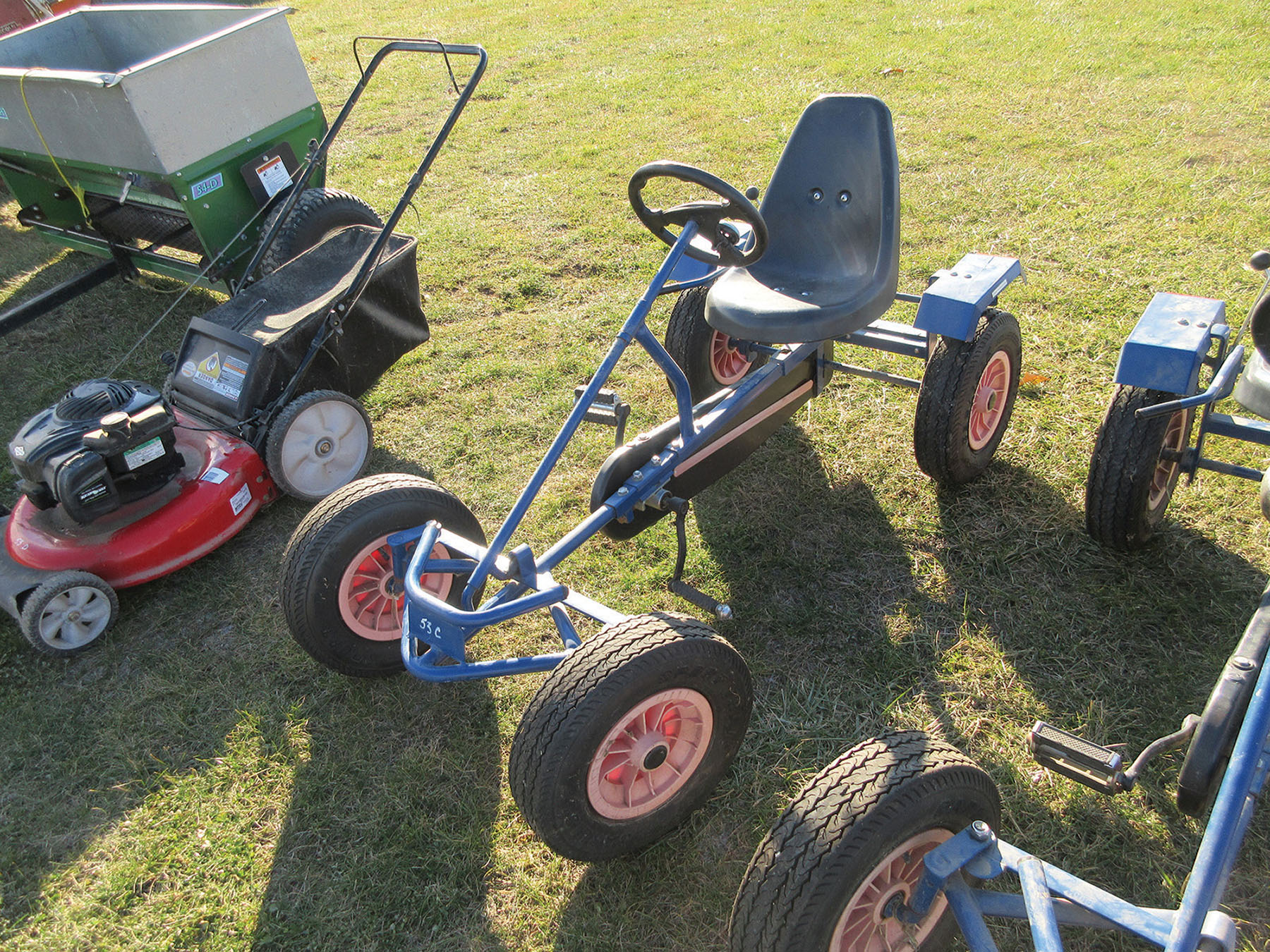 Option Of Lots 53b 53c Adult Pedal Cart 