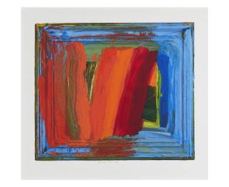 [§] HOWARD HODGKIN C.H., C.B.E. (BRITISH 1932-2017)  BAMBOO, 2000   A.P., signed with initials and dated in pencil, numbered 