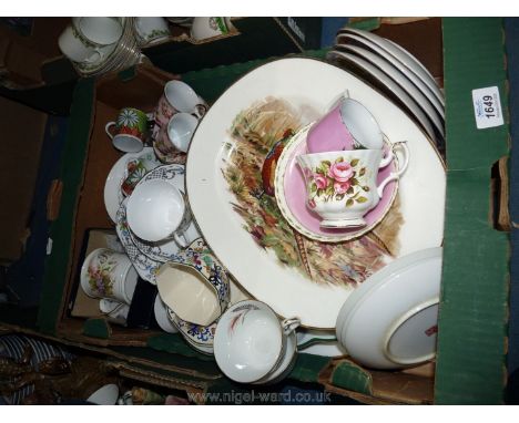 A quantity of Royal Worcester including; egg coddlers, Hors d'oeuvre dish, pin dishes etc. Together with a quantity of china 
