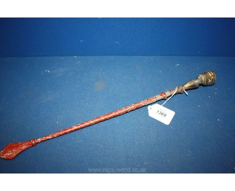 An Egyptian camel whip/sword stick in one.