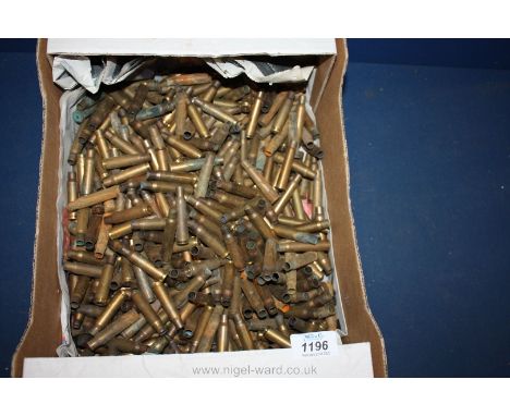 A quantity of ammunition cases.