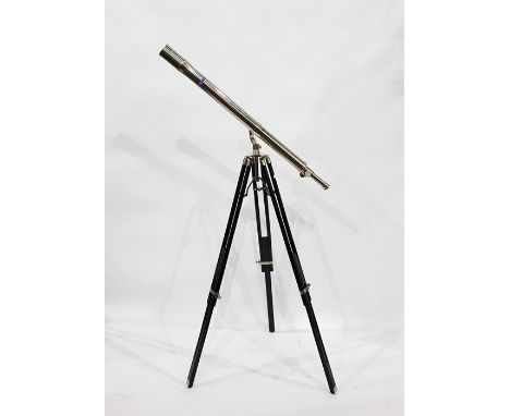 Ornamental telescope on a telescopic tripod stand 