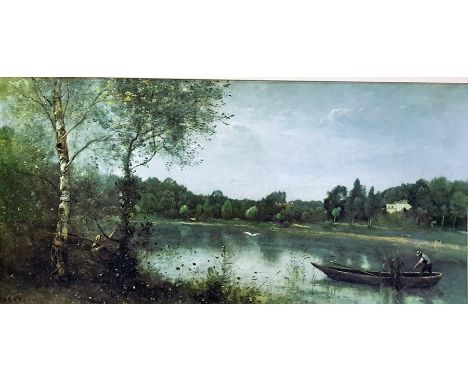 Assorted unframed prints to include:-After Wassily Kandinsky Museum advertising print"Bleu de Ciel"After A J DentLimited edit