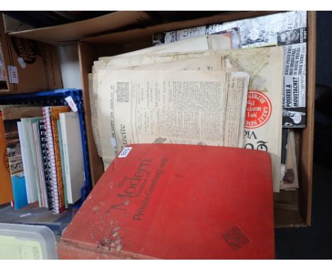 A COLLECTION OF VINTAGE COMMEMORATIVE NEWSPAPERS and printed ephemera