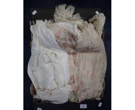 A LARGE COLLECTION OF LADIES VINTAGE CLOTHING, dating from the 1920s and later