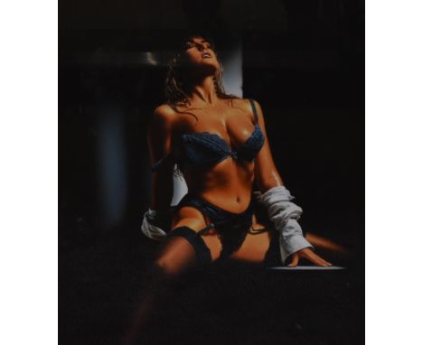Jonathan R Gilkes (20th Century), coloured print, 'My Favourite Model', signed to the margin, limited edition 45/100, framed,