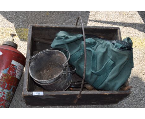 Box of various tools 