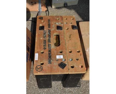 Black and decker workmate tool box 