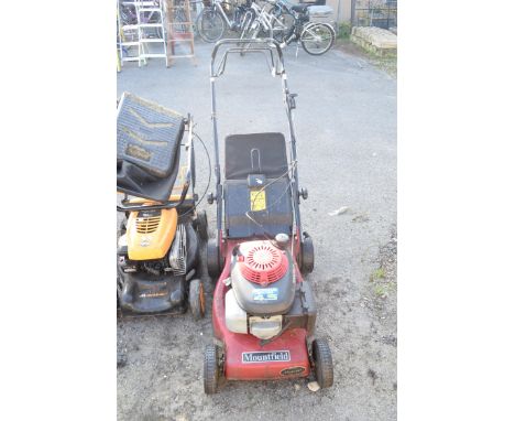 MOUNTFIELD PETROL LAWNMOWER WITH A HODNA 4.5 ENGINE