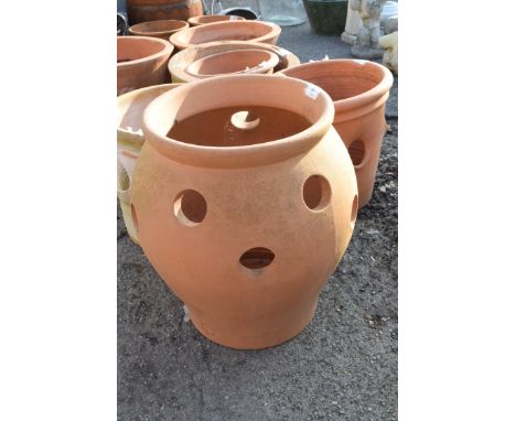 TERRACOTTA PLANTER, HEIGHT 47CM