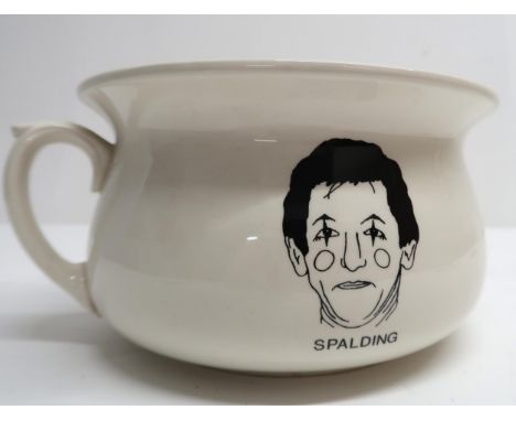 J.SPALDING &amp; P.LALLY NOVELTY CITY CHAMBER POT British ceramic, 13 x 23cm (23 diameter) (5 x 9") The City Chamber Pot was 