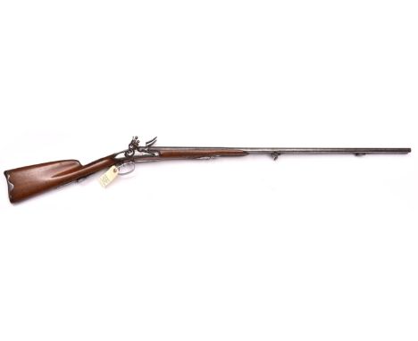 A French DB 22 bore flintlock sporting gun by (Jean Baptiste) Jerest a St Etienne, c 1785, 52” overall, barrels 36”, the octa